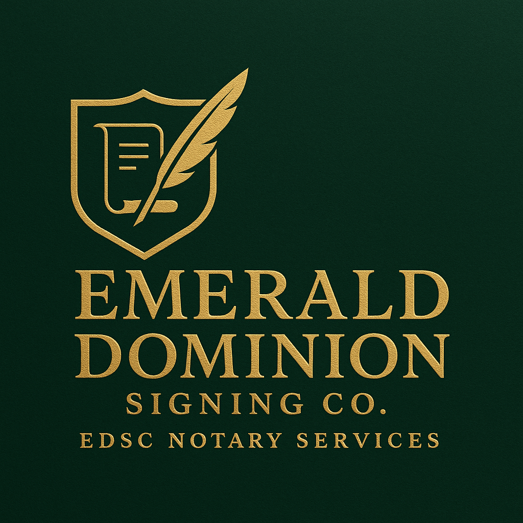Emerald Dominion Signing Co. logo